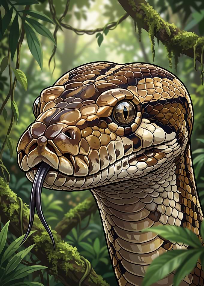 Reticulated python