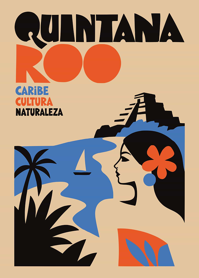 Quintana Roo Travel Poster