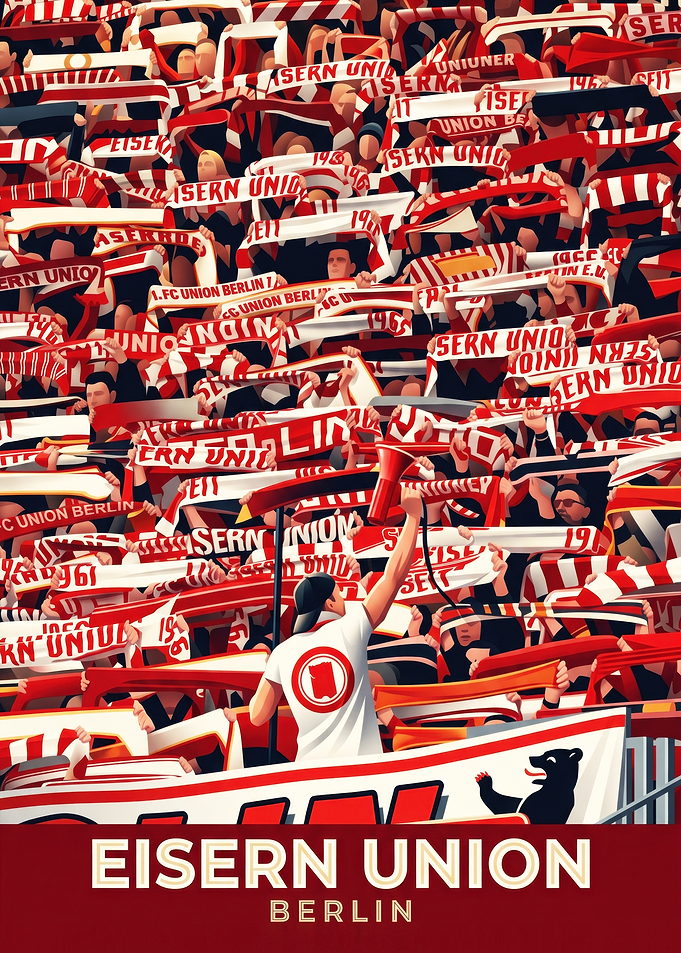 Eisern Union Berlin Football Fan Poster