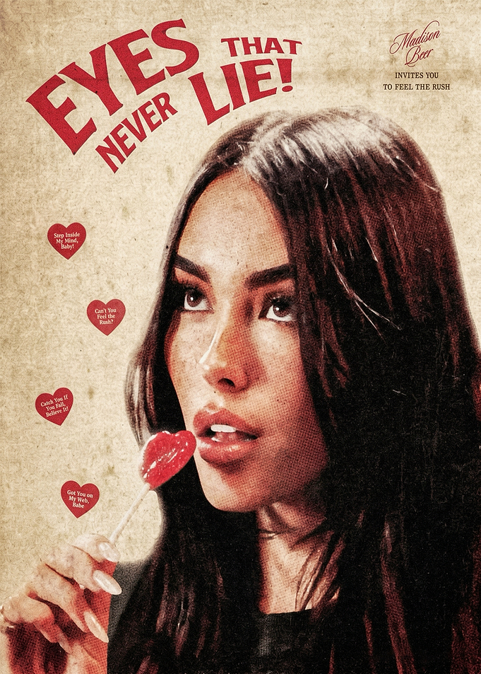 Madison Beer Vintage Style Poster