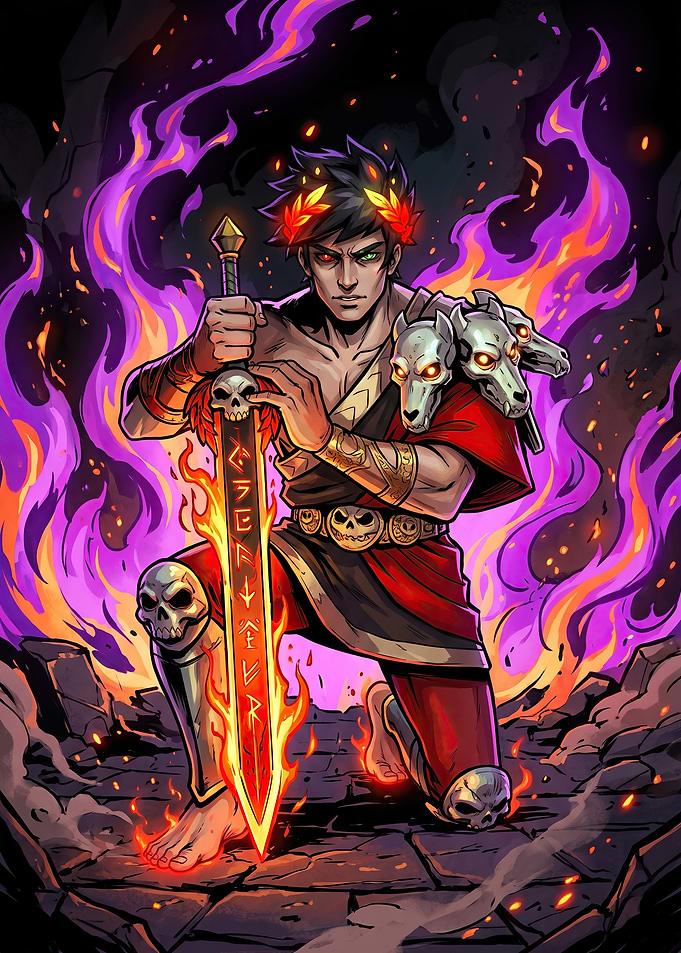 Zagreus from Hades Video Game