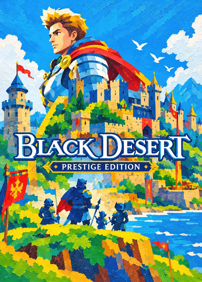Black Desert Prestige Edition Cover Art