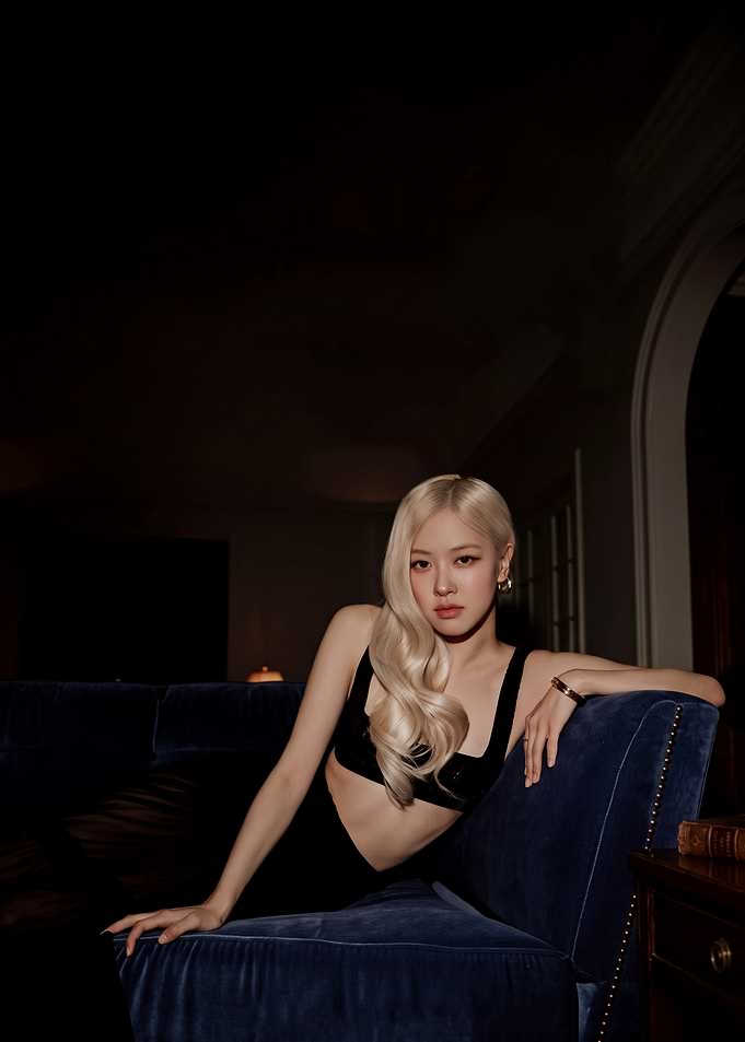 Rosé of BLACKPINK in Elegant Portrait