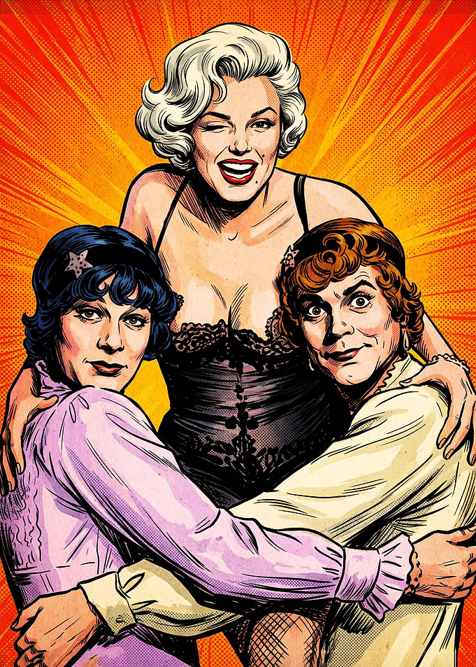 Some Like It Hot Comic Art