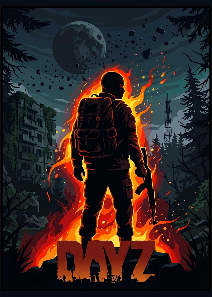 DayZ Survival Game Poster
