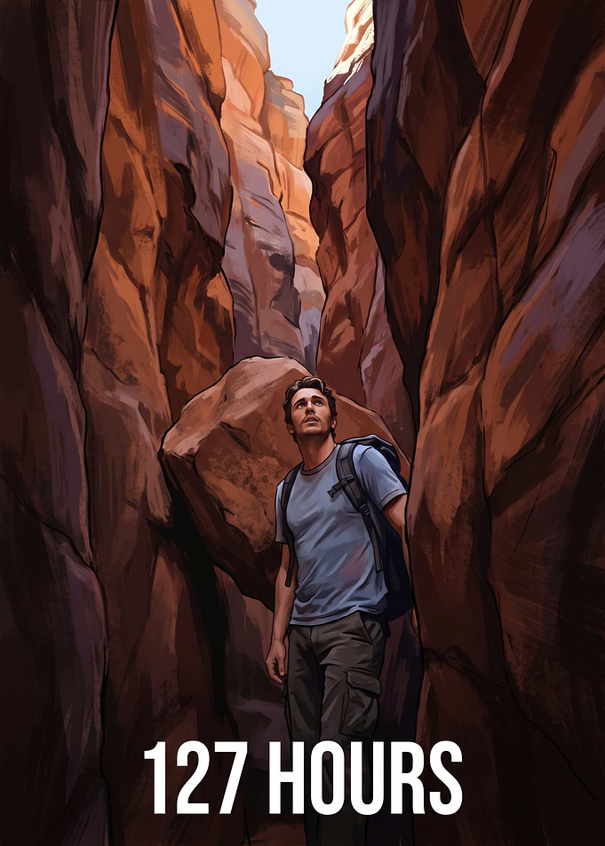 127 Hours Movie Poster Art