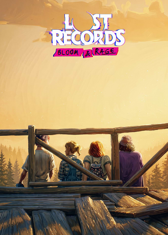 Lost Records Bloom and Rage Poster
