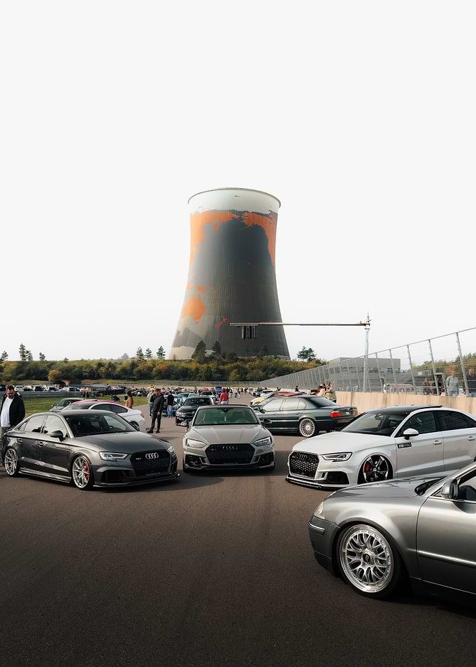 Audi Car Meet at Cooling Tower