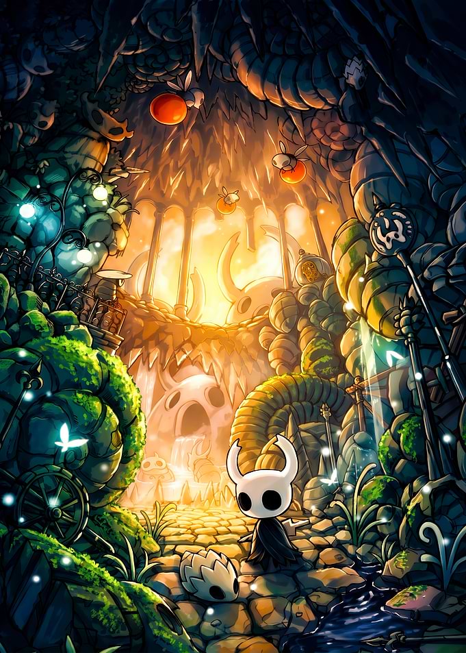 Hollow Knight Exploring Ancient Ruins