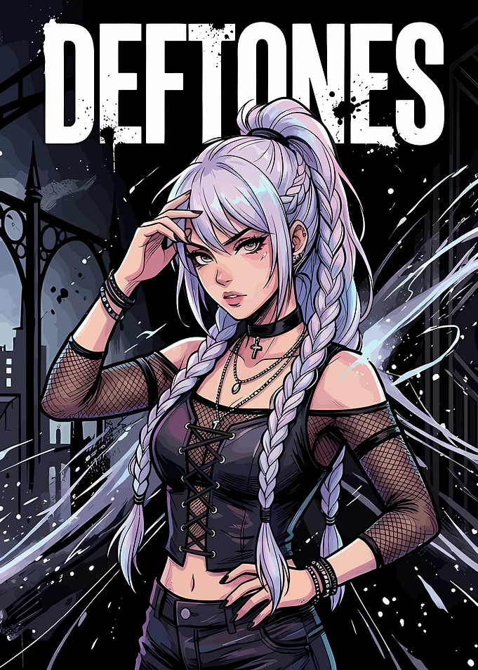 Deftones Anime Style Fan Art