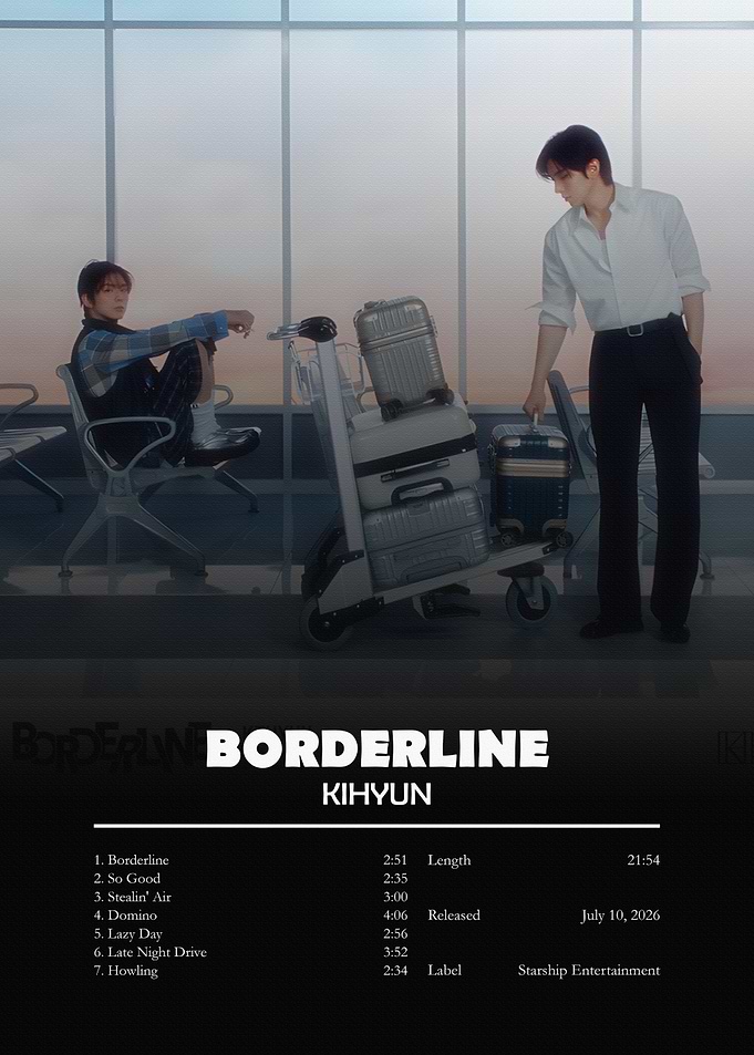 Kihyun Borderline Album Cover