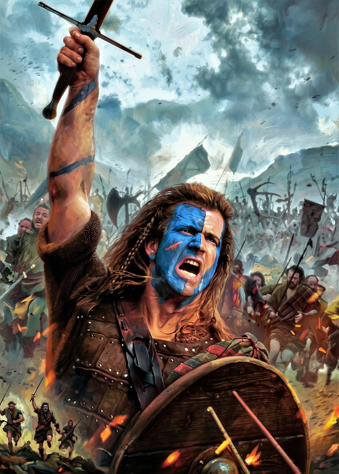 Braveheart Battle Poster Art