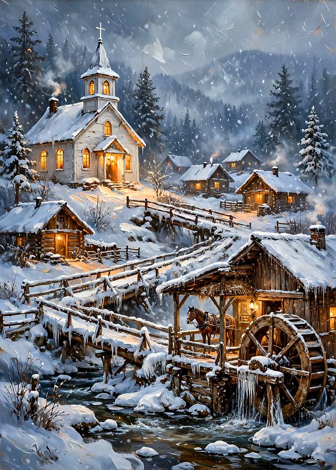 We Left the Lights On in the Snow