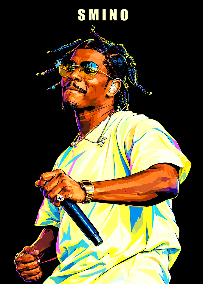 Smino Pop Art Portrait
