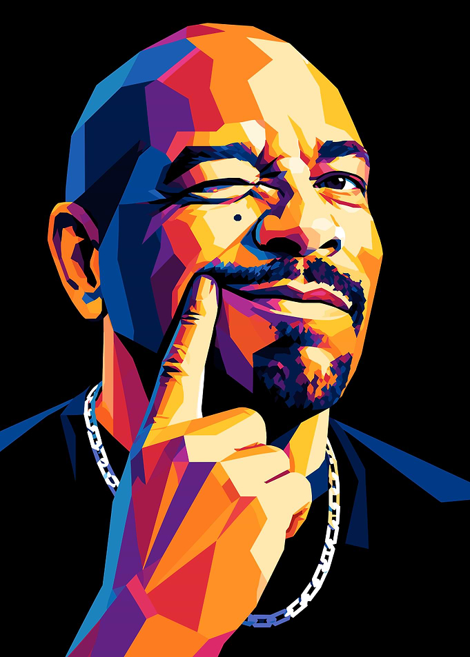 Ice-T Pop Art Portrait