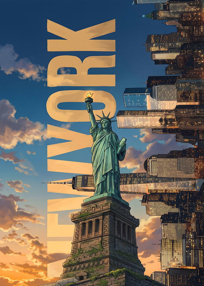 Statue of Liberty New York Poster