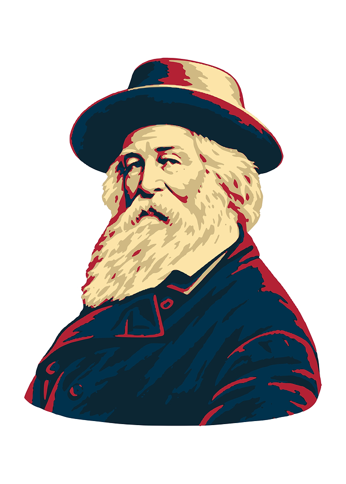 Walt Whitman Pop Art