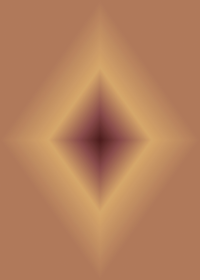 Burgundy to Champagne Diamond Gradient