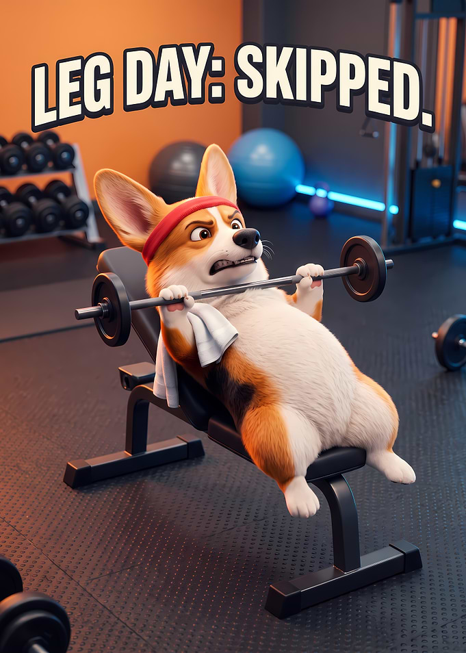 Leg Day: Skipped - Corgi