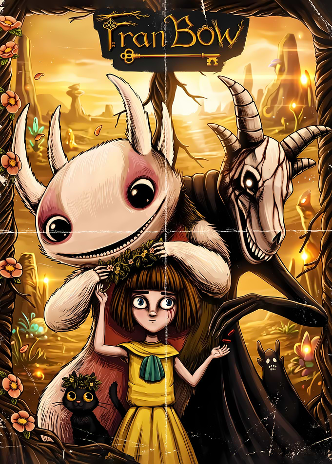 Fran Bow Game Poster Art