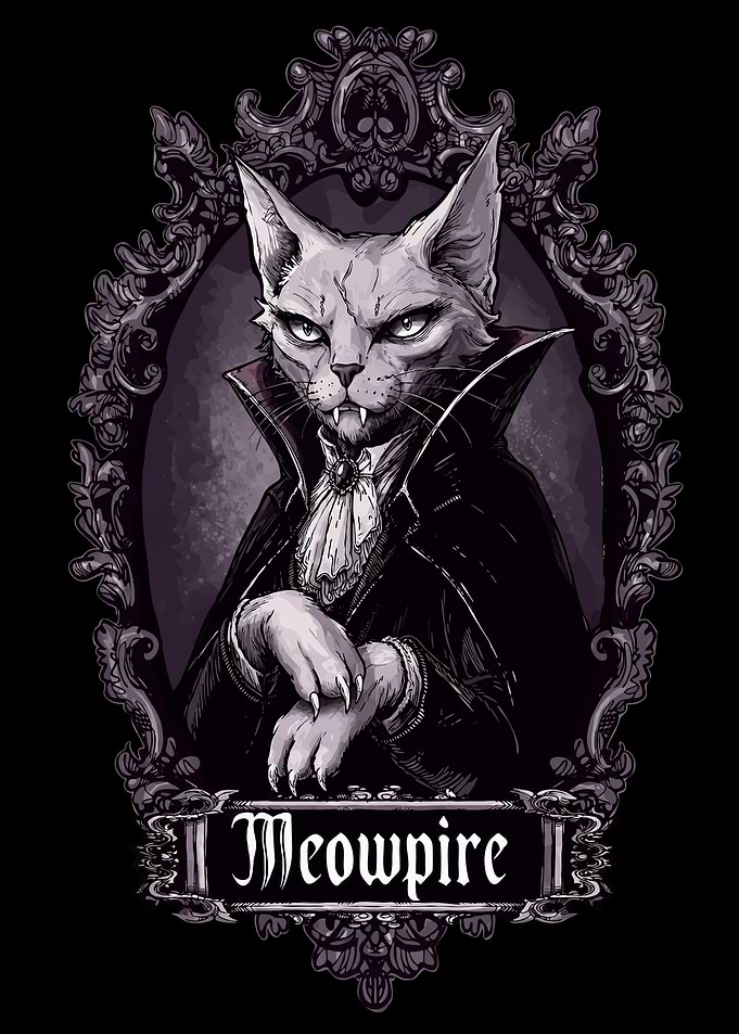 Meowpire Vampire Cat