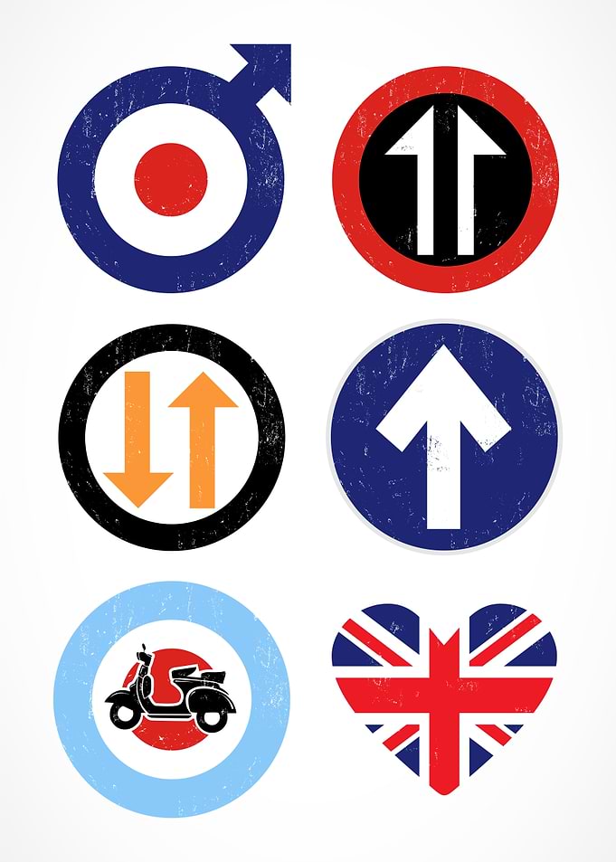 Mod Culture Symbol Collection