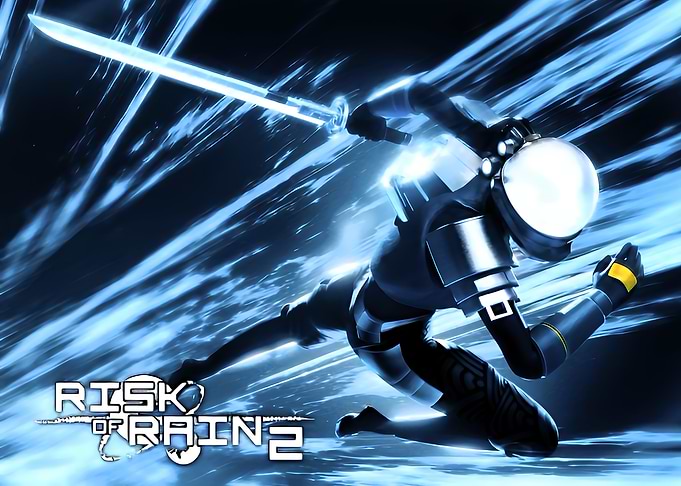 Risk of Rain 2 Mercenary Character