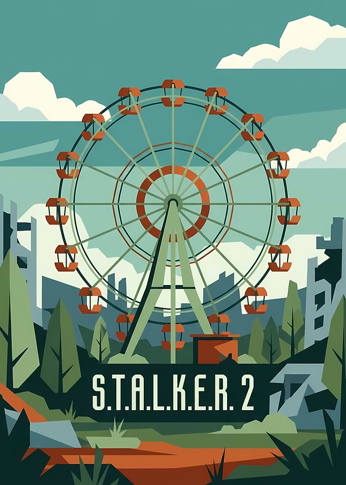 S.T.A.L.K.E.R. 2 Ferris Wheel Poster