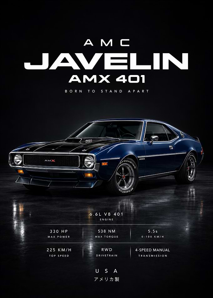 AMC Javelin AMX 401 Poster