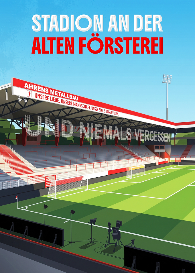 Stadion An der Alten Försterei Poster