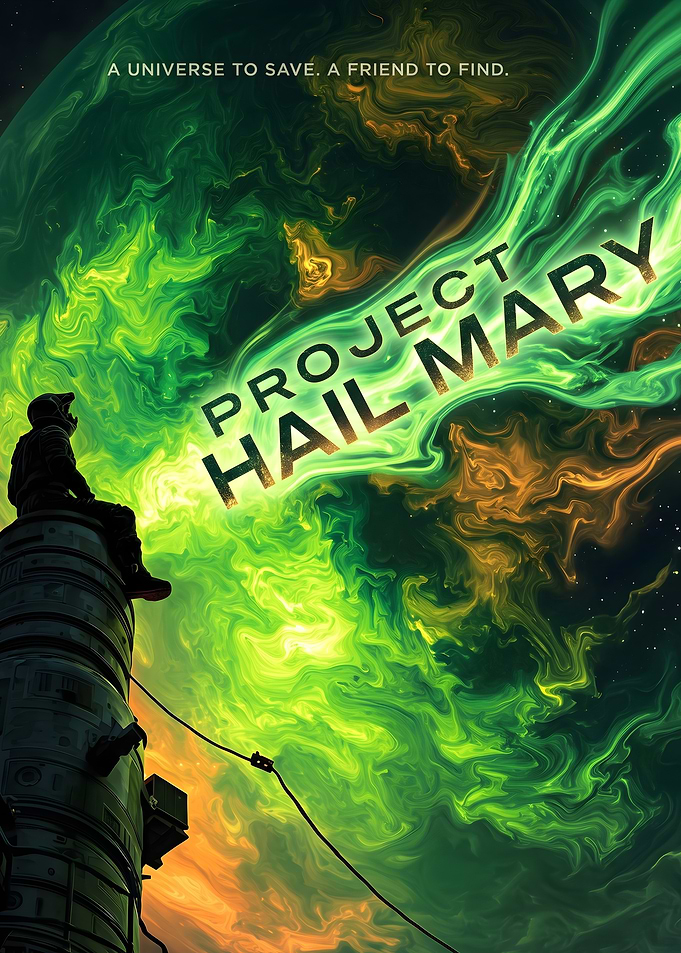 Project Hail Mary Space Poster