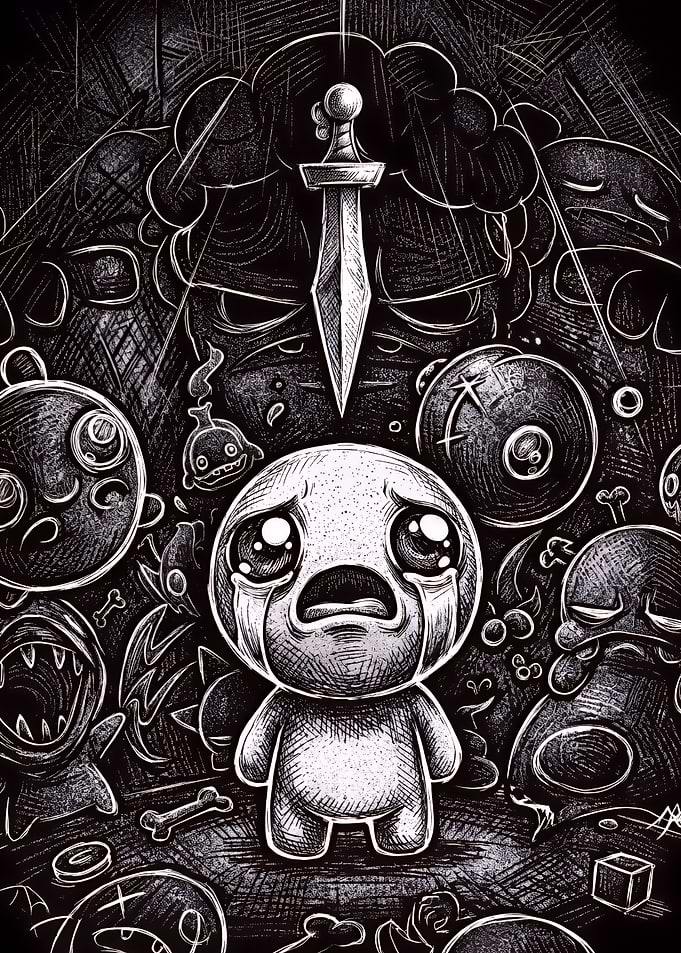 The Binding of Isaac Fan Art