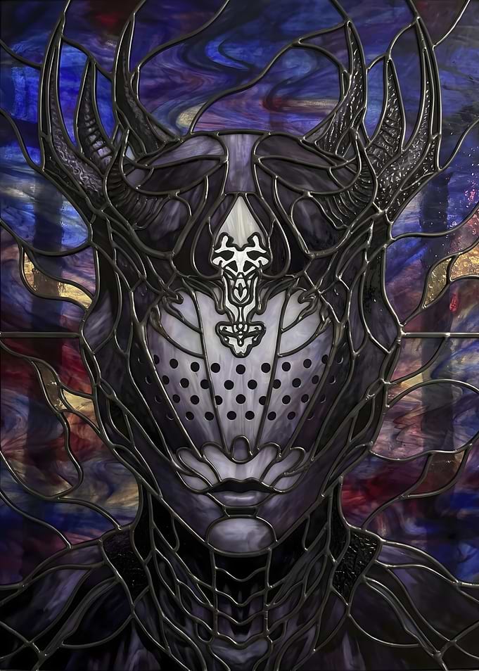 Proxima the Broodseeker | Mortal Shell 2 Stained Glass