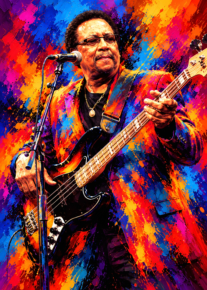 Billy Cox Bassist Portrait Art