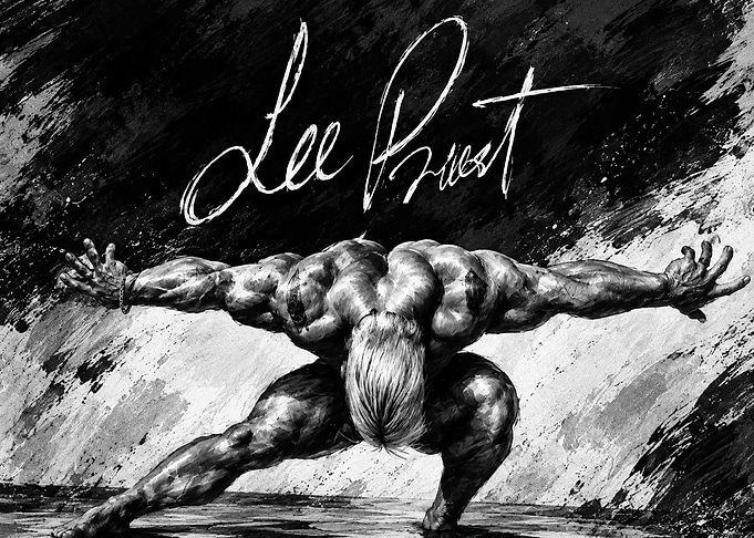 Lee Priest Bodybuilding Artistic Illustration