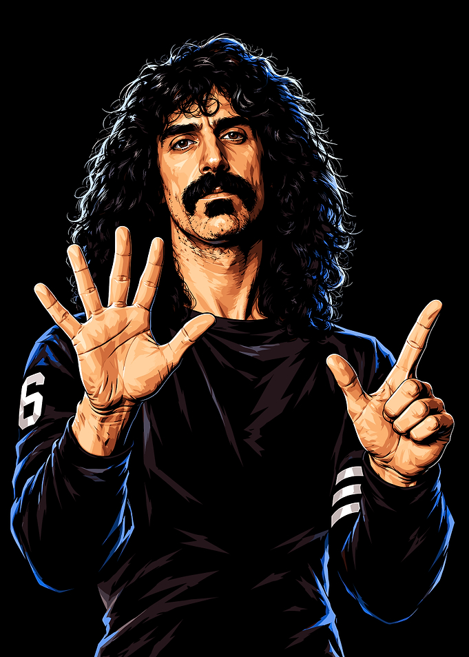 Frank Zappa Portrait Illustration