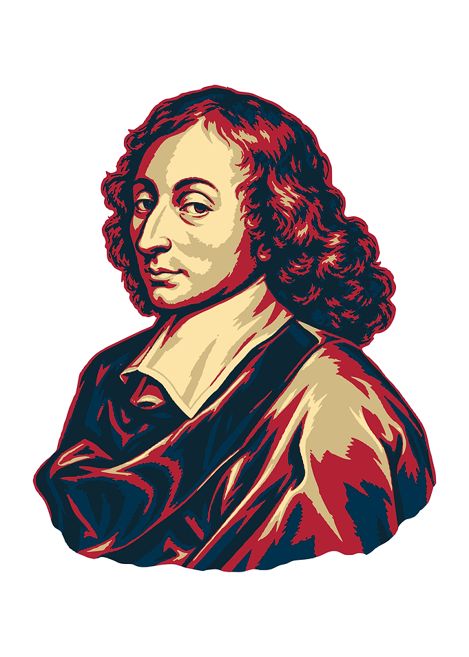 Blaise Pascal Pop Art