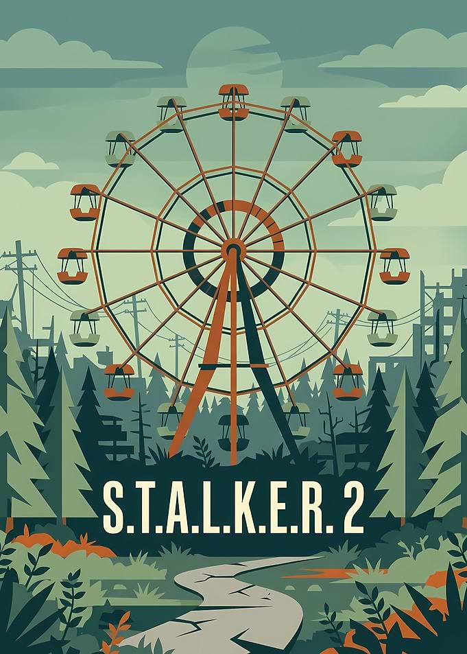 S.T.A.L.K.E.R. 2 Ferris Wheel Poster