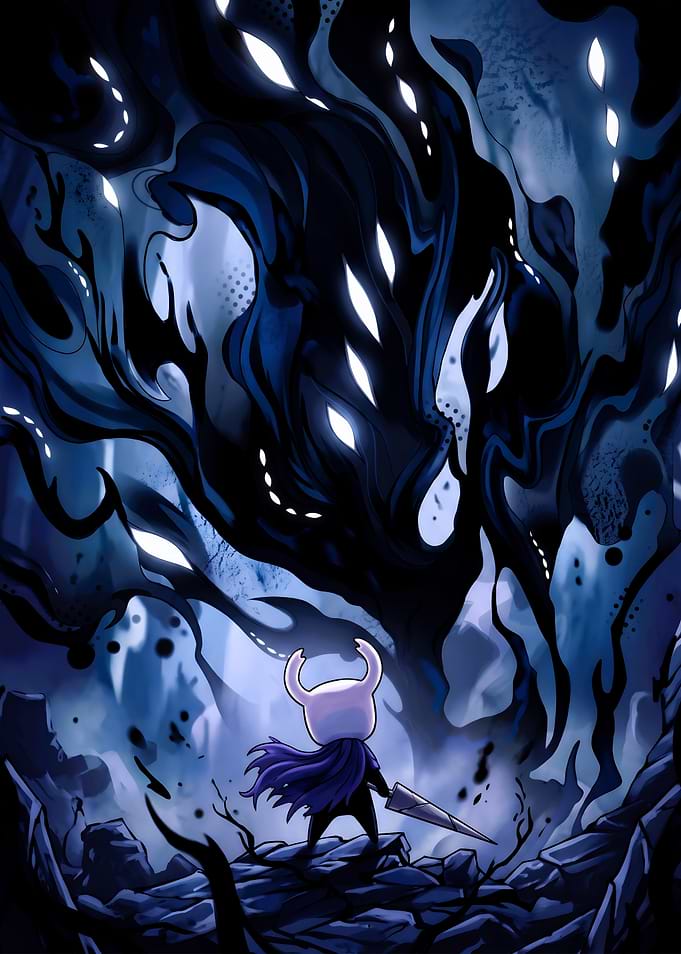 The Knight Facing the Void