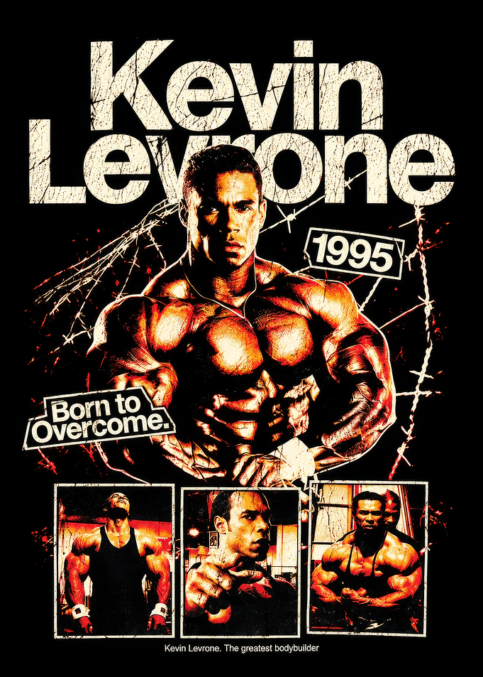 Kevin Levrone 1995 Bodybuilding Tribute Poster