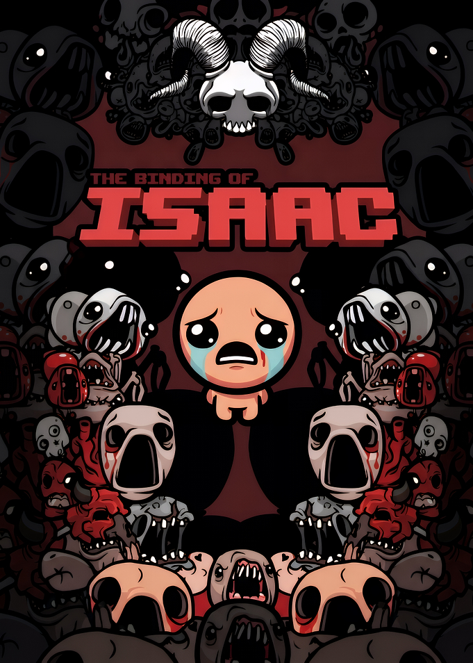 The Binding of Isaac Game Poster