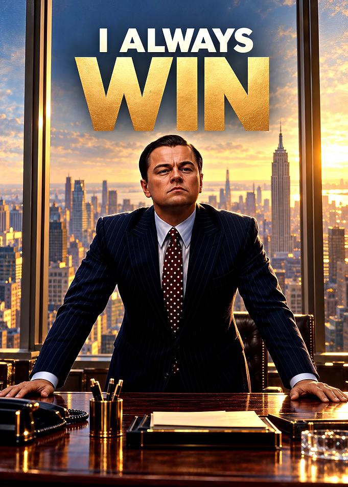 I Always Win Motivational Poster