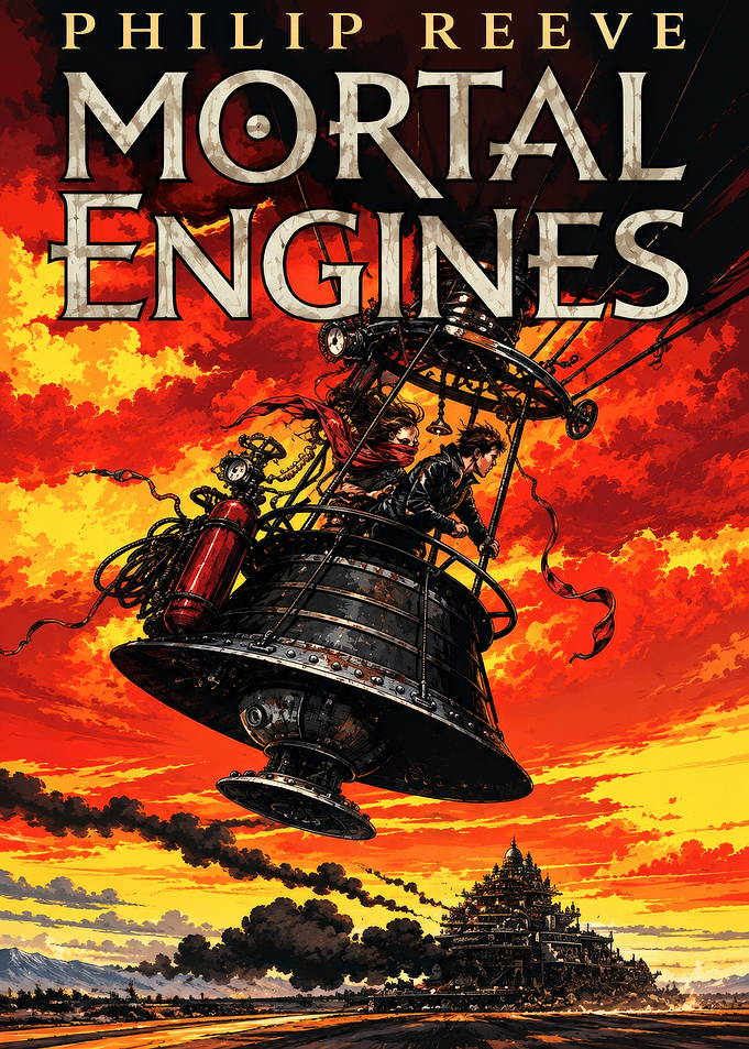 Mortal Engines Book Cover Art
