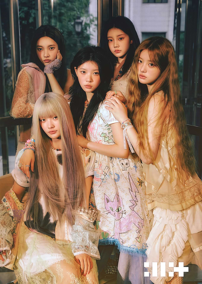ILLIT K-pop Group Portrait