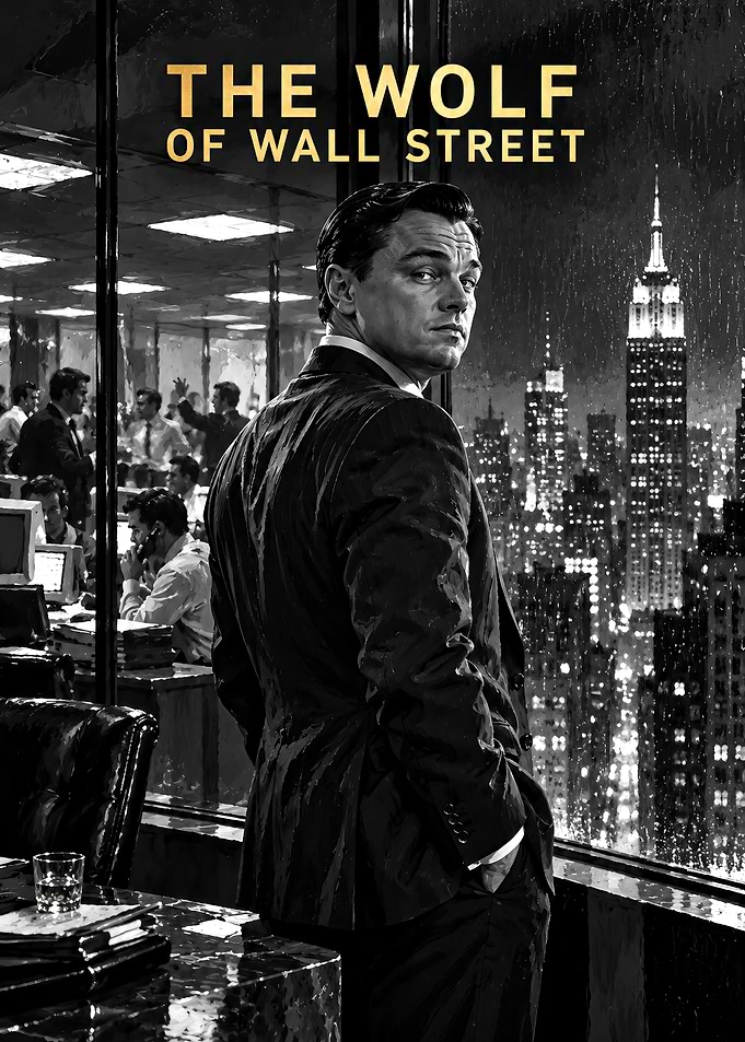 The Wolf of Wall Street Poster