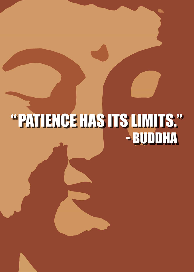Buddha Quote Minimalist Poster