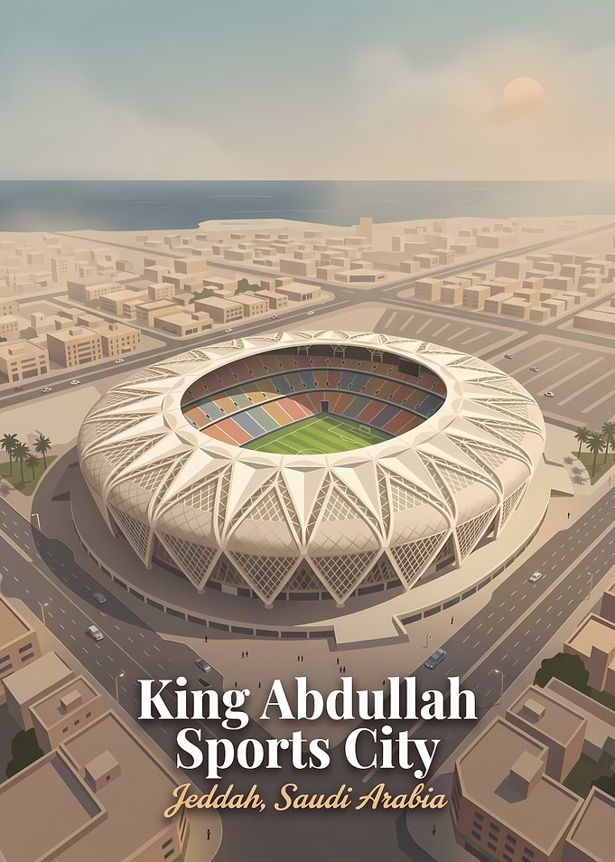 King Abdullah Sports City Stadium Jeddah