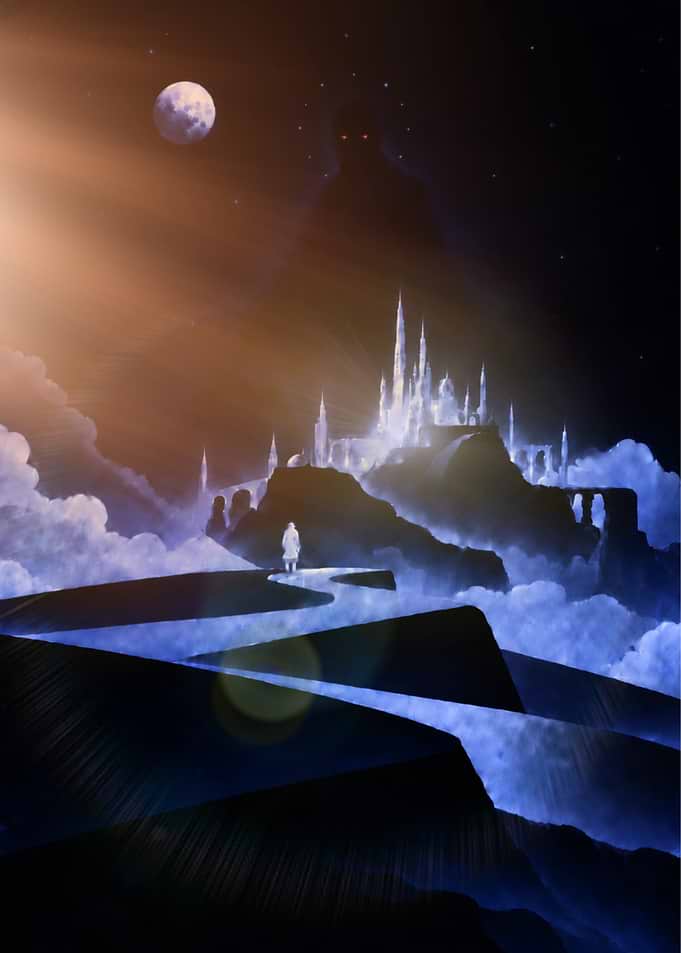 The marvellous sunset city