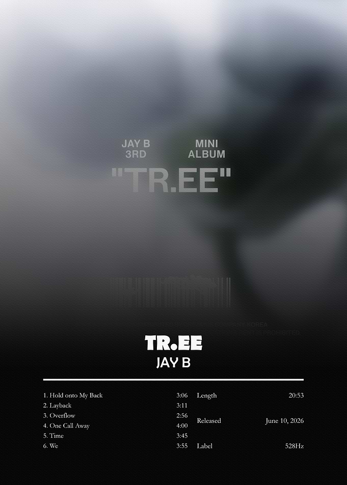 Jay B TR.EE Mini Album Tracklist