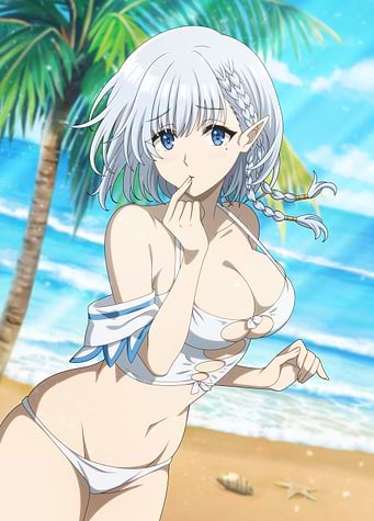 Beta's Playful Beach Moment